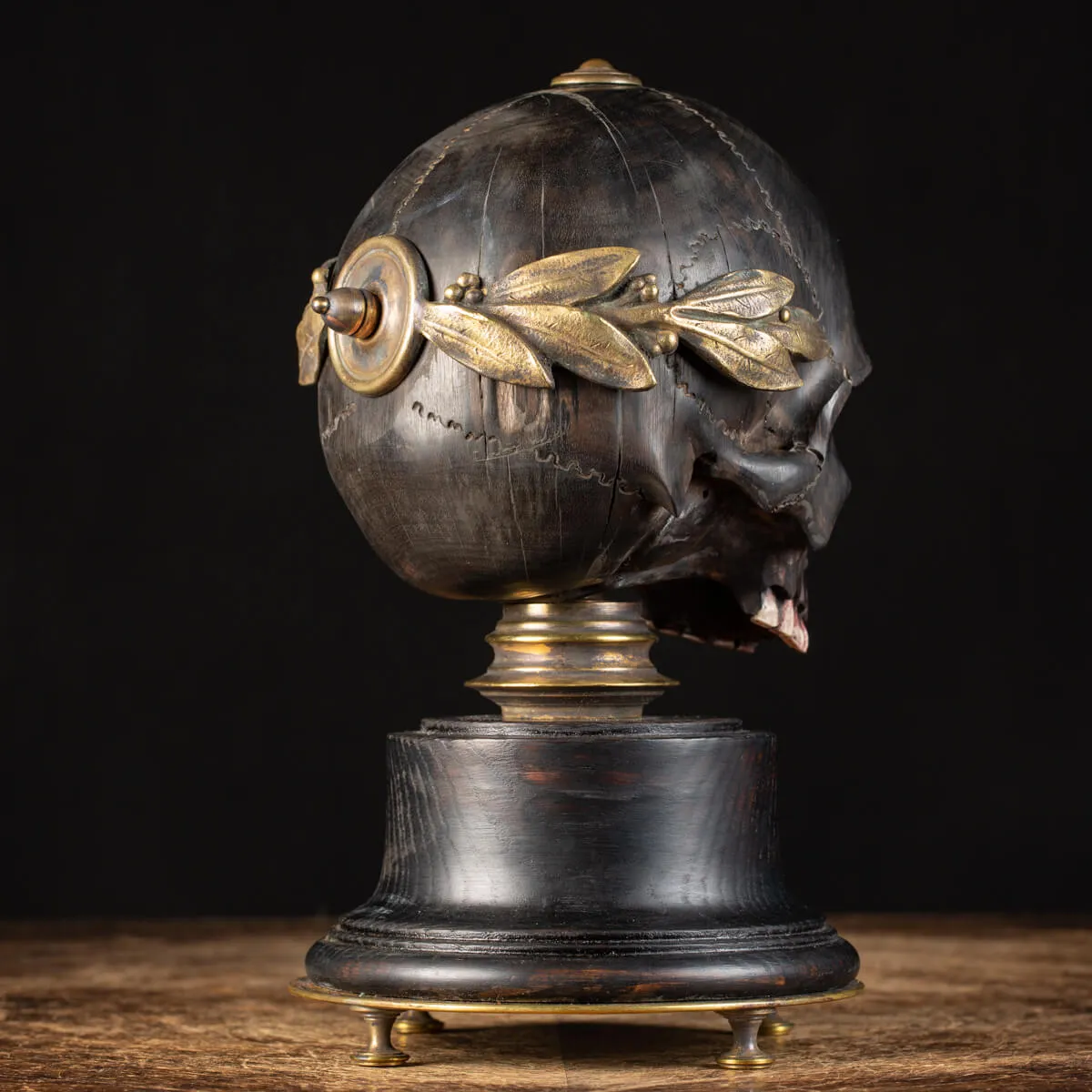 Scultura Teschio Memento Mori