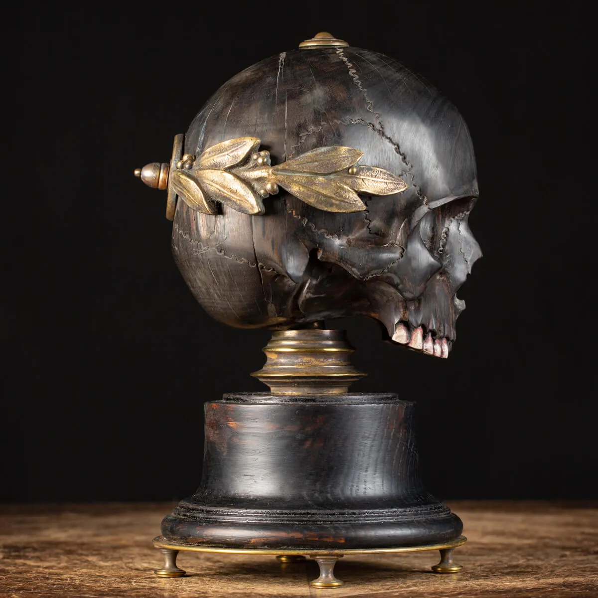 Scultura Teschio Memento Mori
