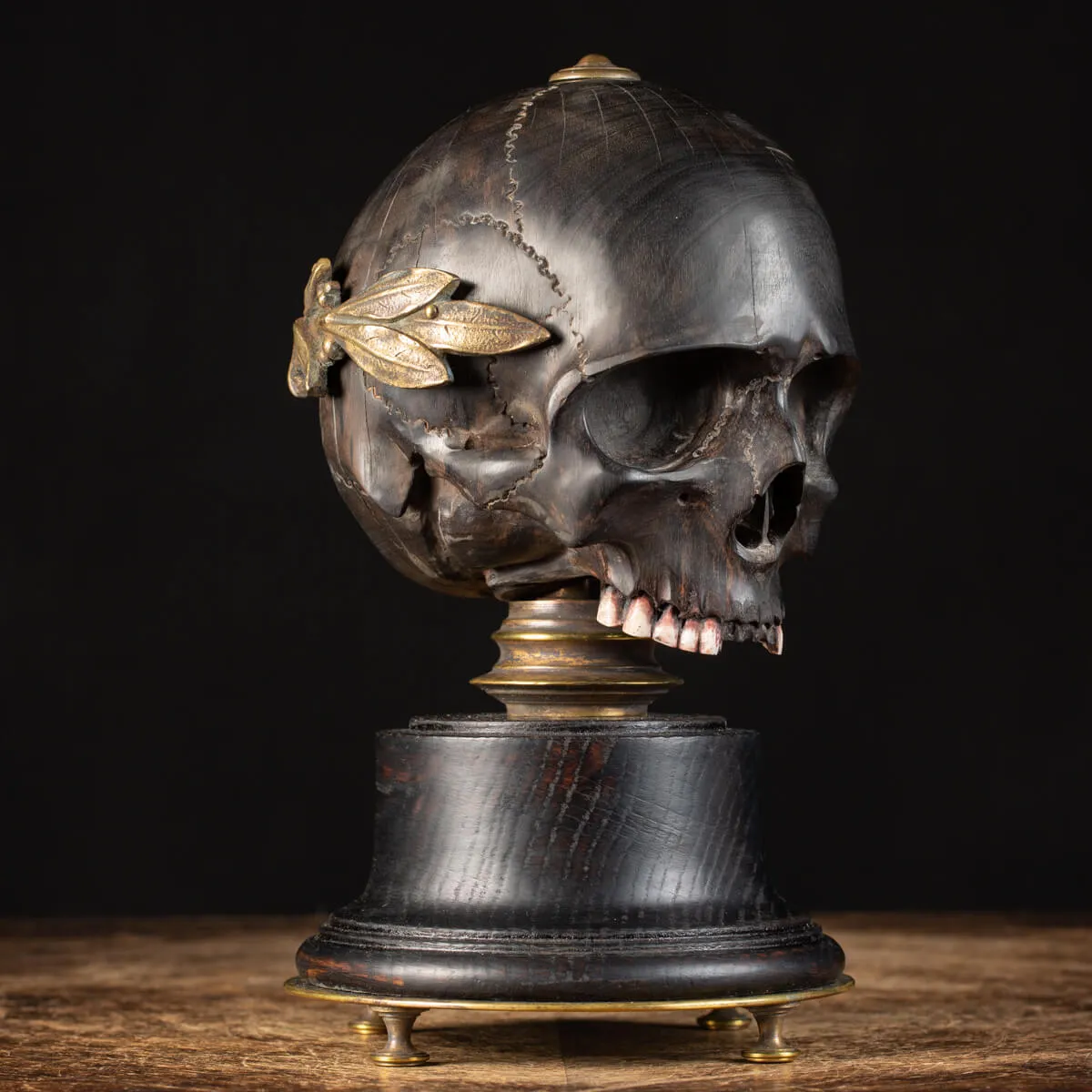 Scultura Teschio Memento Mori