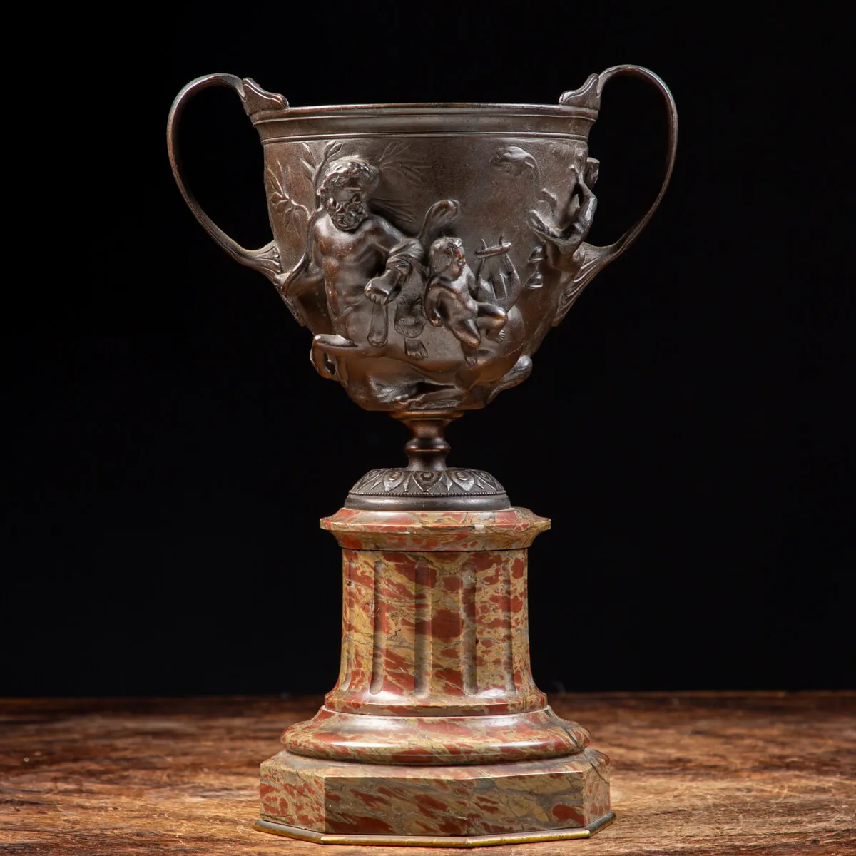 Coppe Bronzo Stile Napoleone III