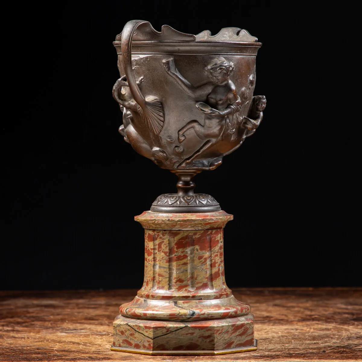 Coppe Bronzo Stile Napoleone III