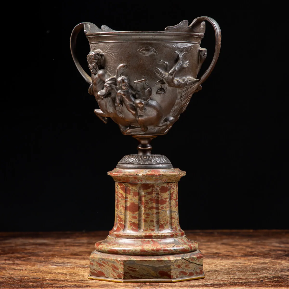 Coppe Bronzo Stile Napoleone III