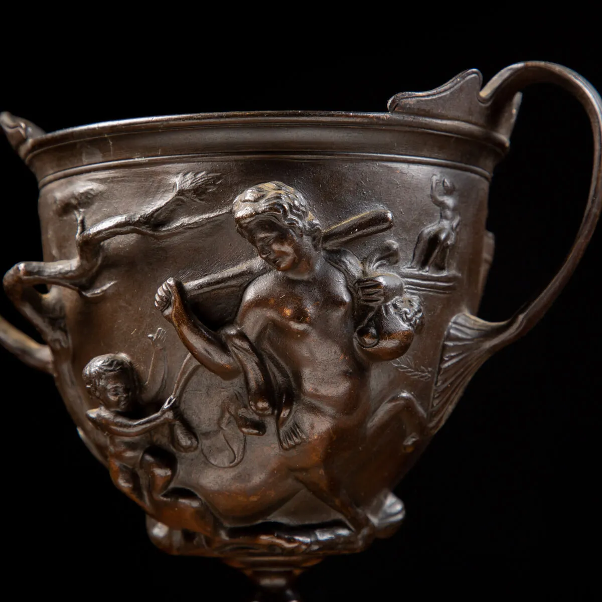 Coppe Bronzo Stile Napoleone III