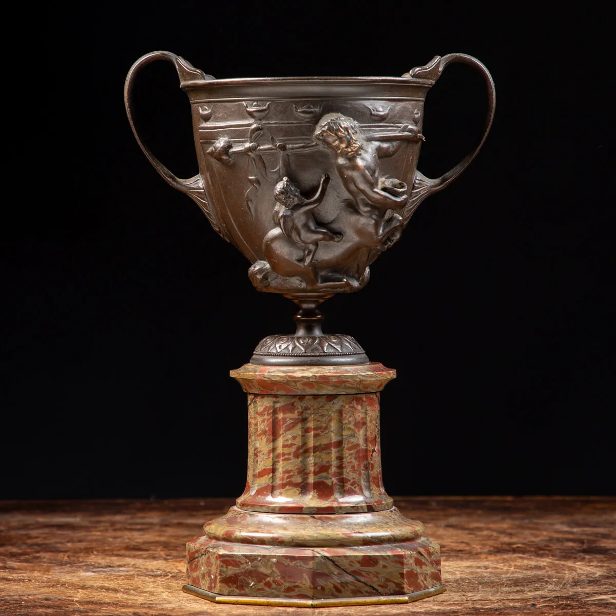 Coppe Bronzo Stile Napoleone III