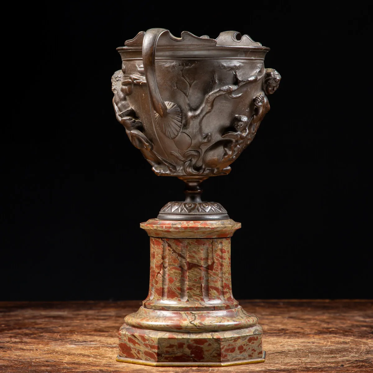 Coppe Bronzo Stile Napoleone III