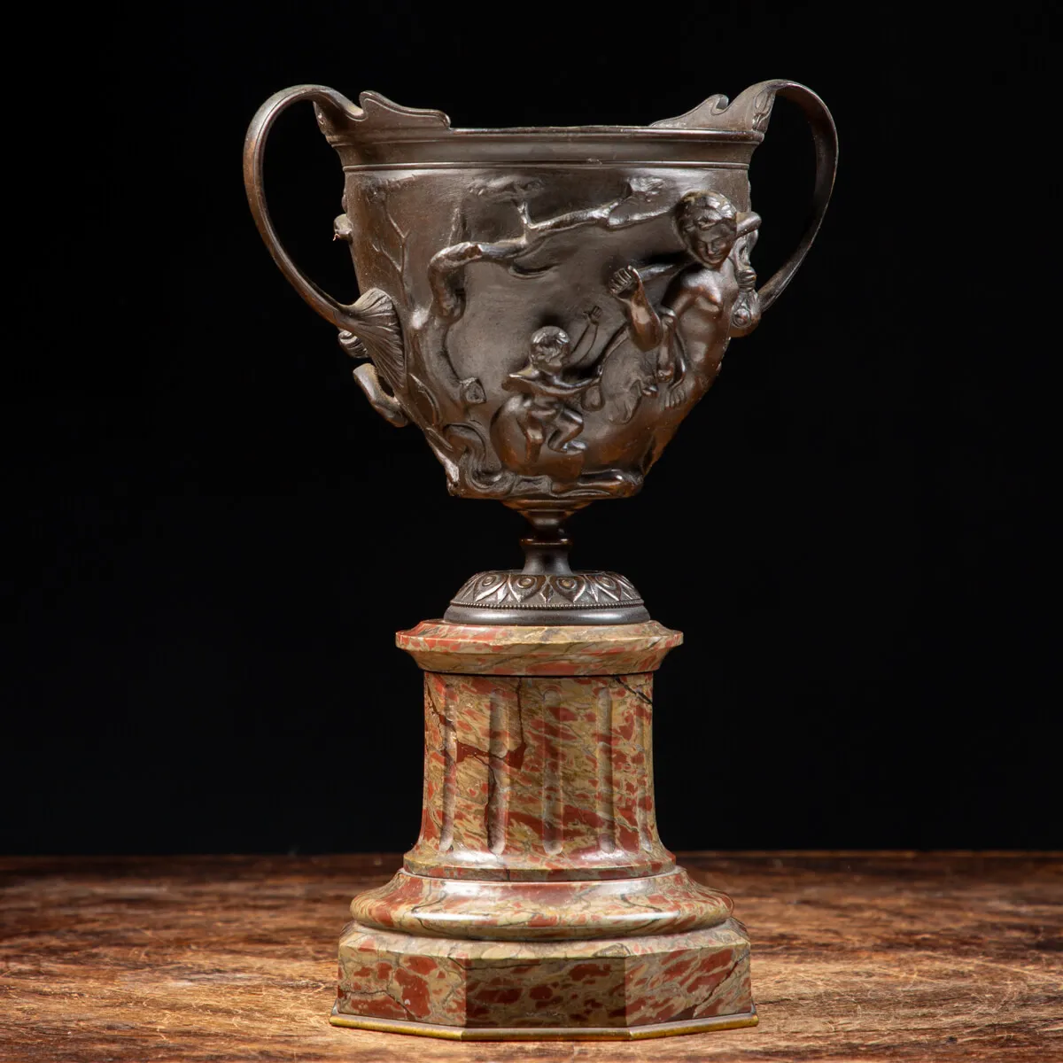 Coppe Bronzo Stile Napoleone III