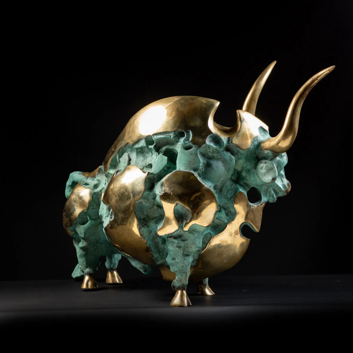 Scultura Toro Bronzo - Janez Boljka