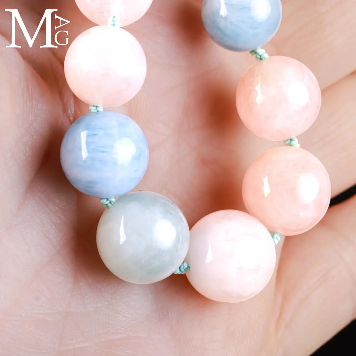 Collier Berilli: Acquamarina e Morganite