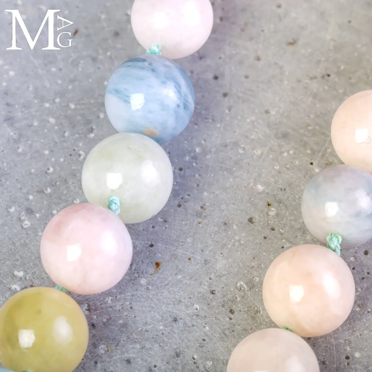 Collier Berilli: Acquamarina e Morganite