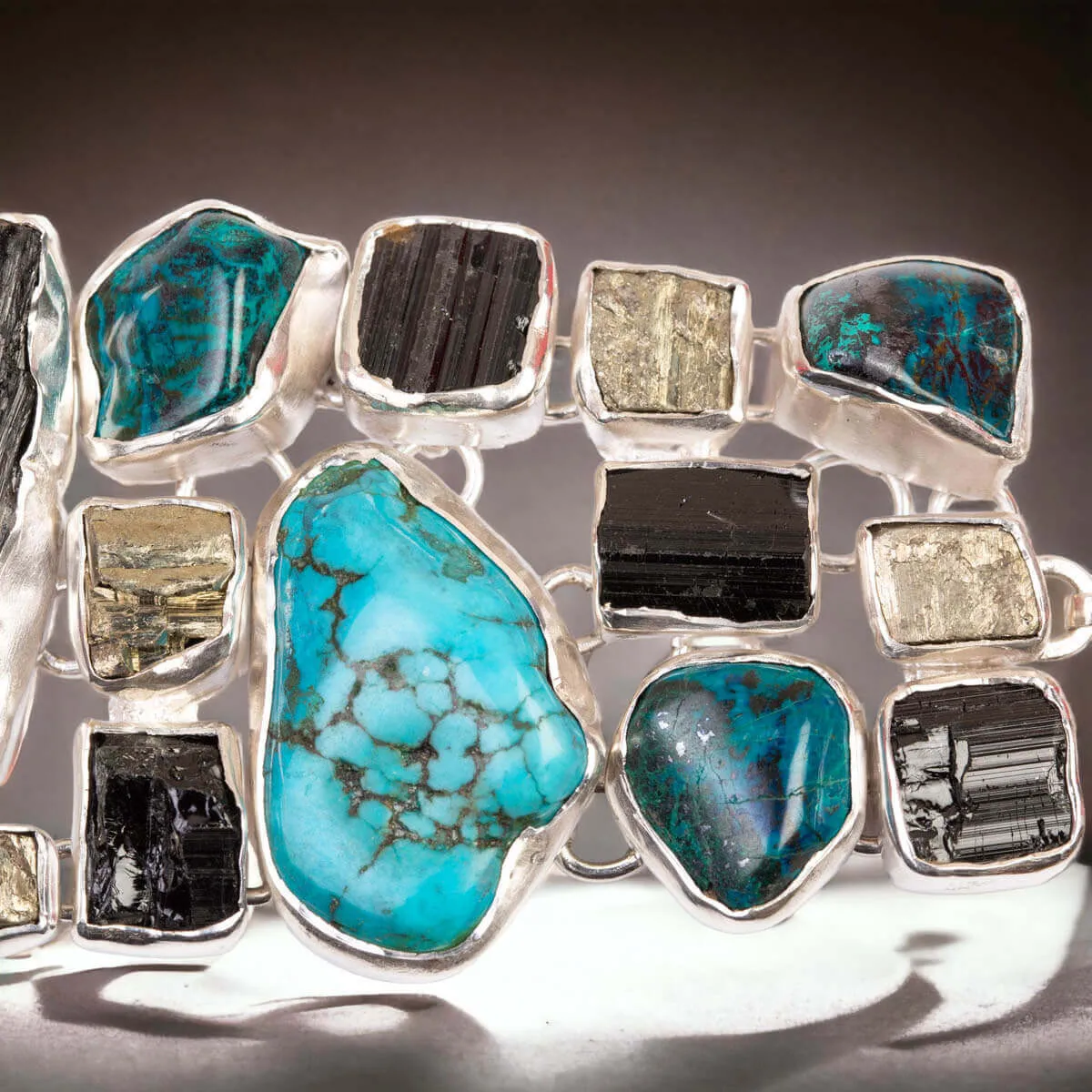 Elegante bracciale con Gemme