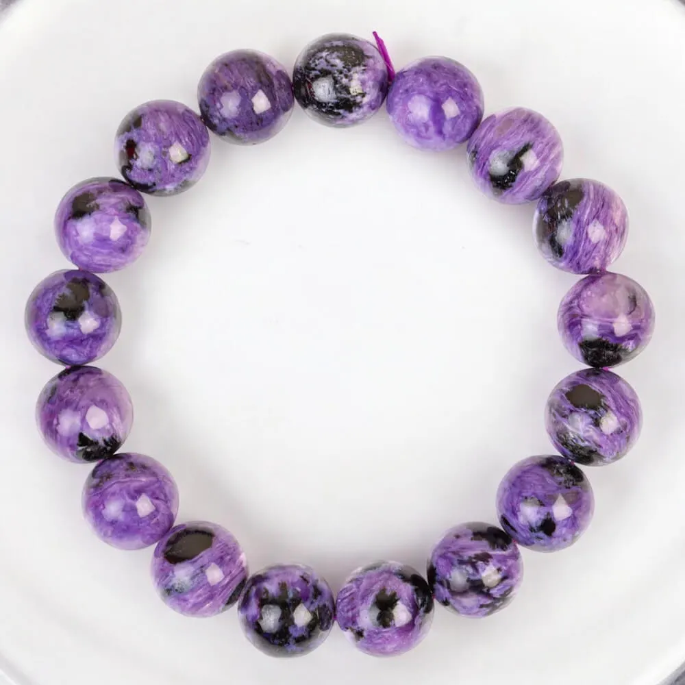 Bracciale in Charoite Siberiana