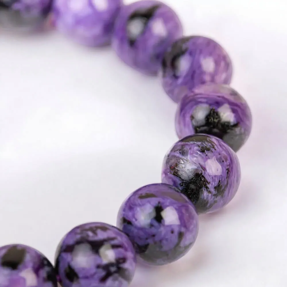 Bracciale in Charoite Siberiana