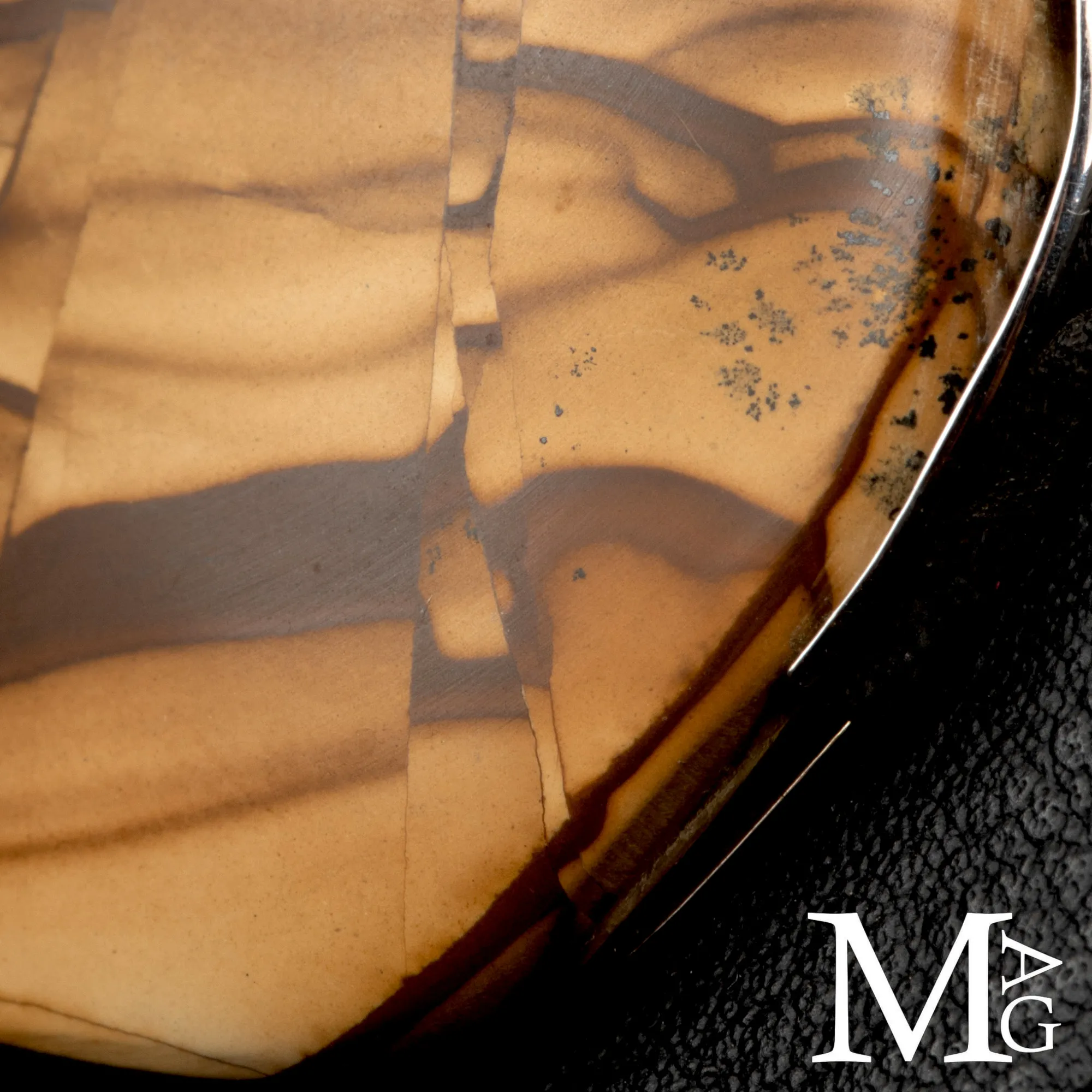 Ciondolo in Argento con Biggs Jasper – Oregon, USA