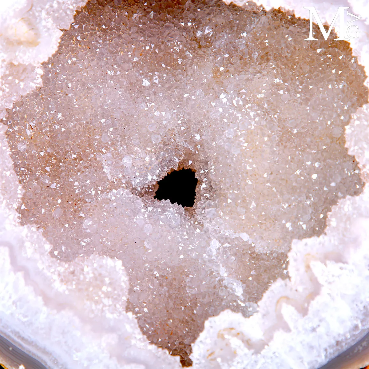 Geode di Agata - Elemento d’Arredo Decorativo.
