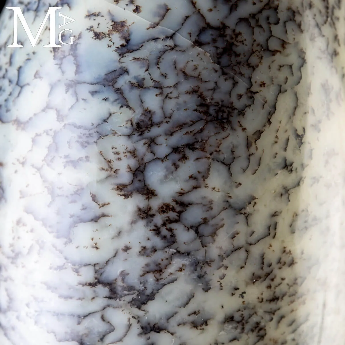 Shiva Lingam in Opale Dendritico.