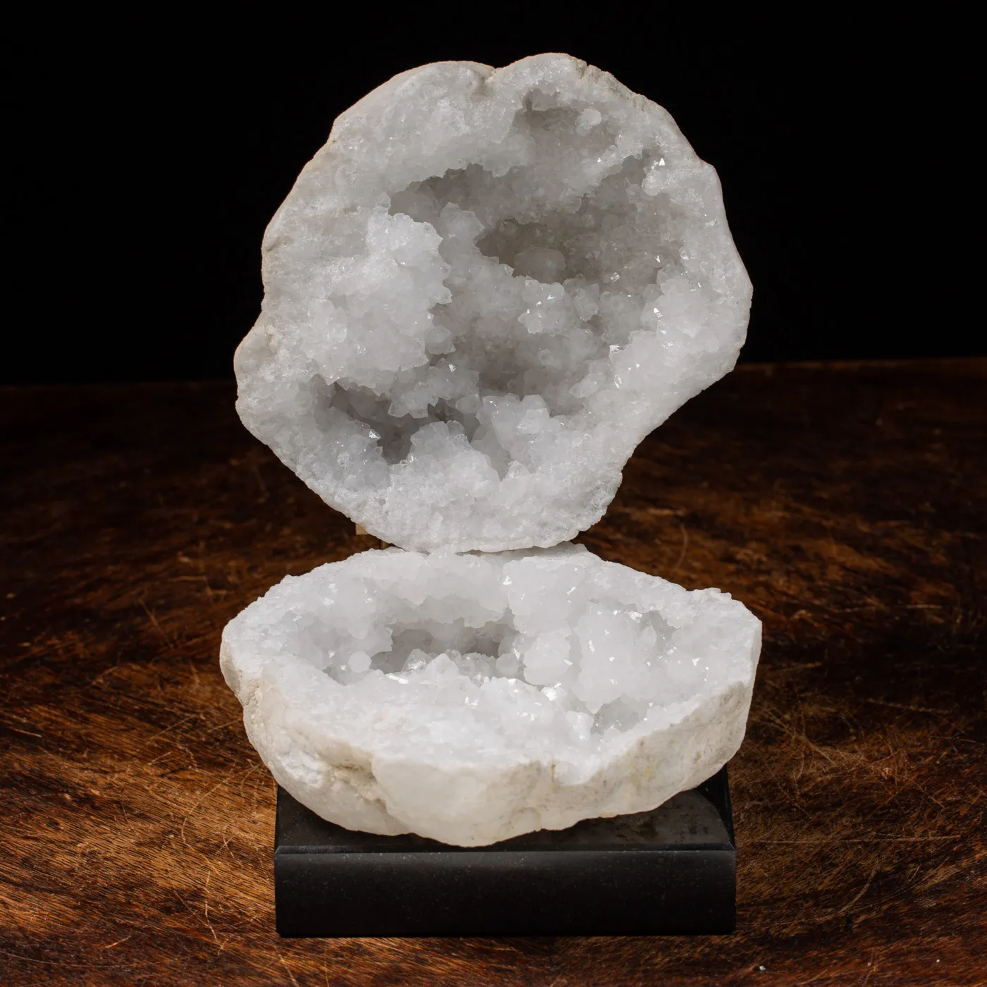 Geode Calcite su Marmo