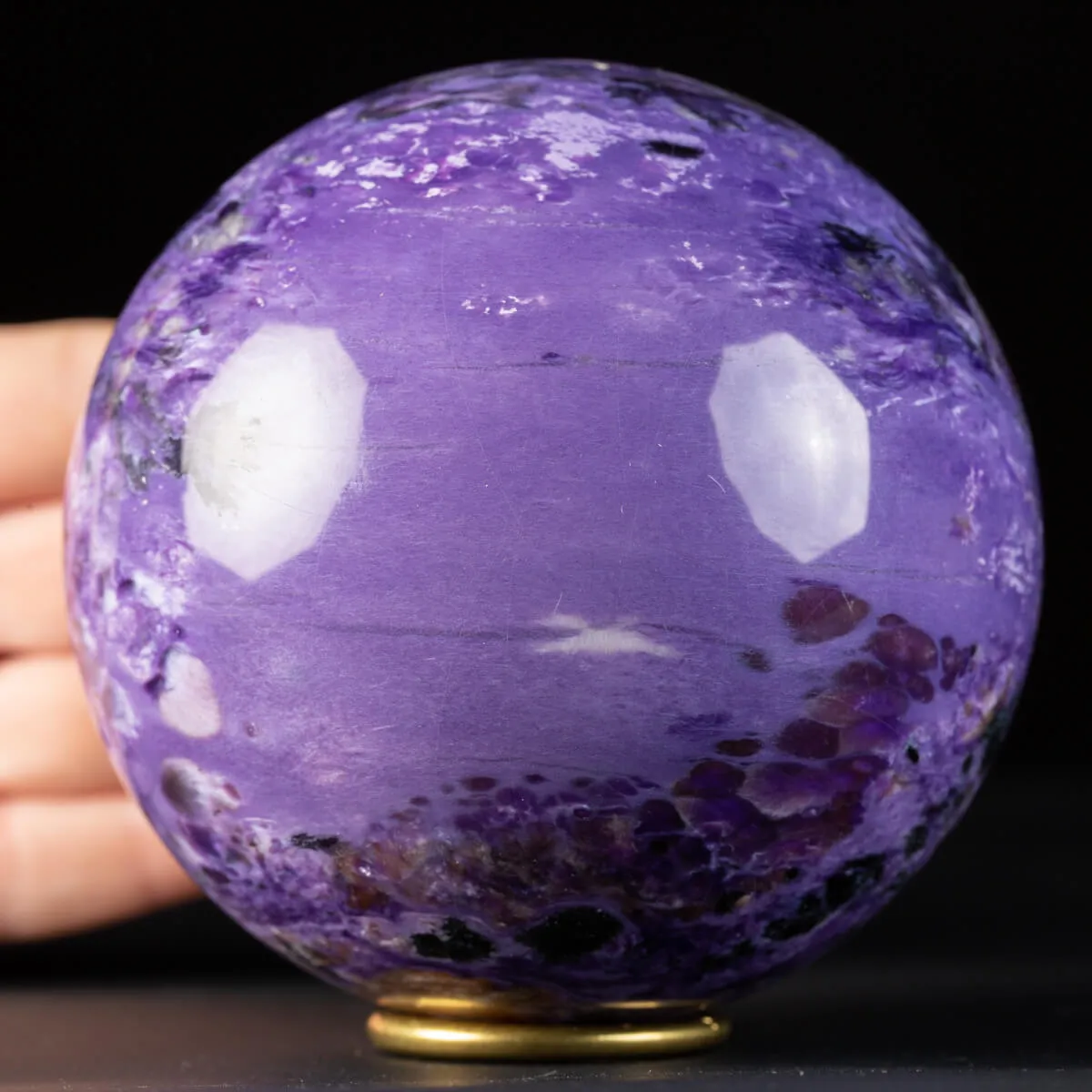 Sfera in Charoite
