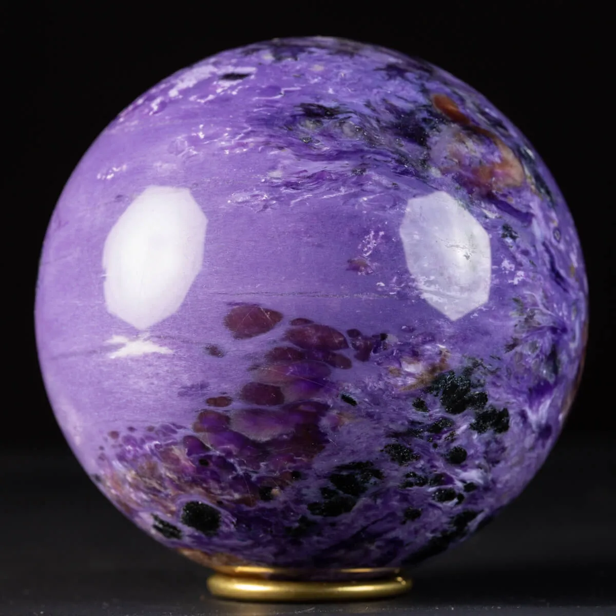 Sfera in Charoite