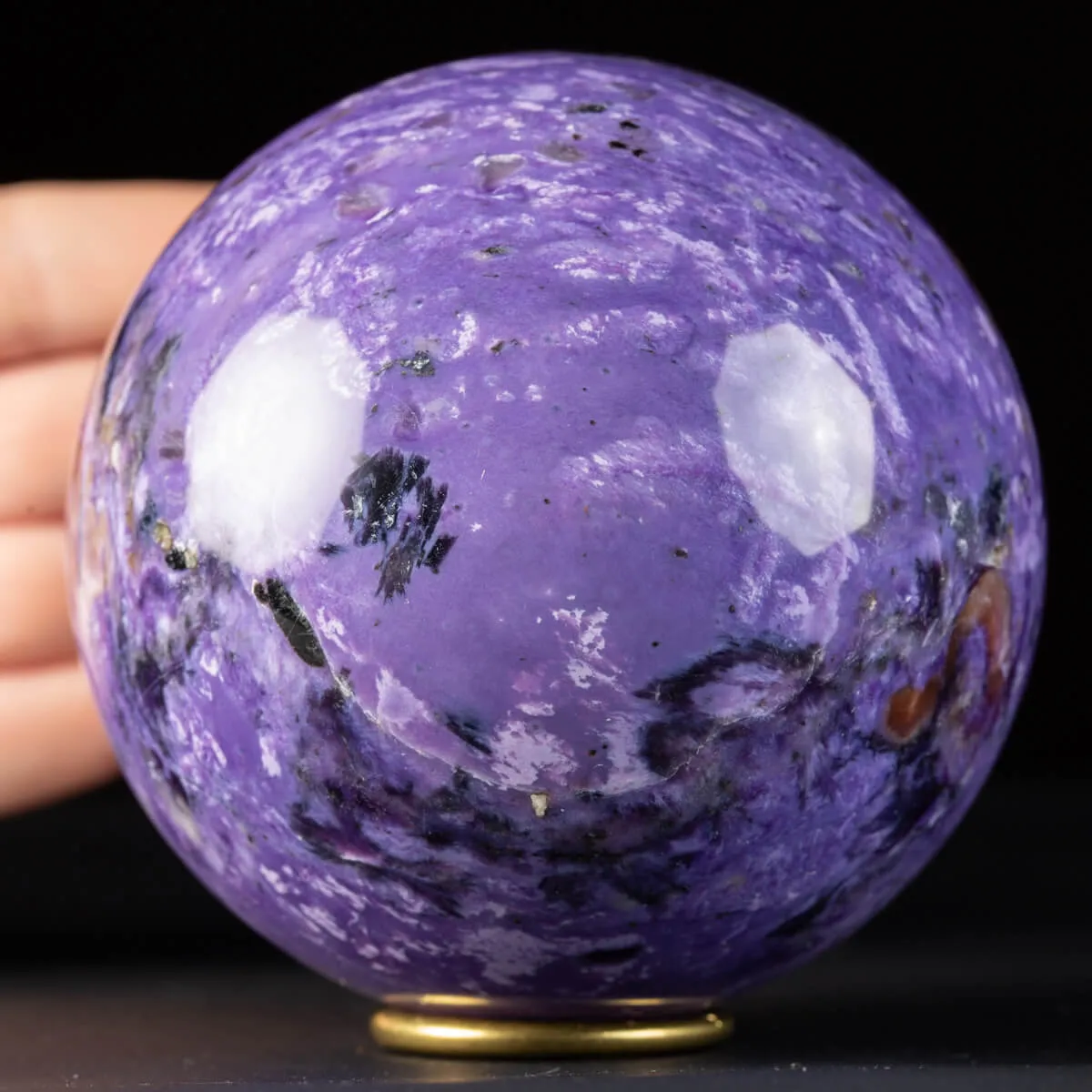 Sfera in Charoite
