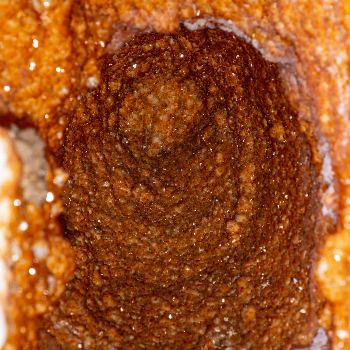 Un Magnifico Geode di Quarzo Citrino dal Brasile - Un Capolavoro Unico
