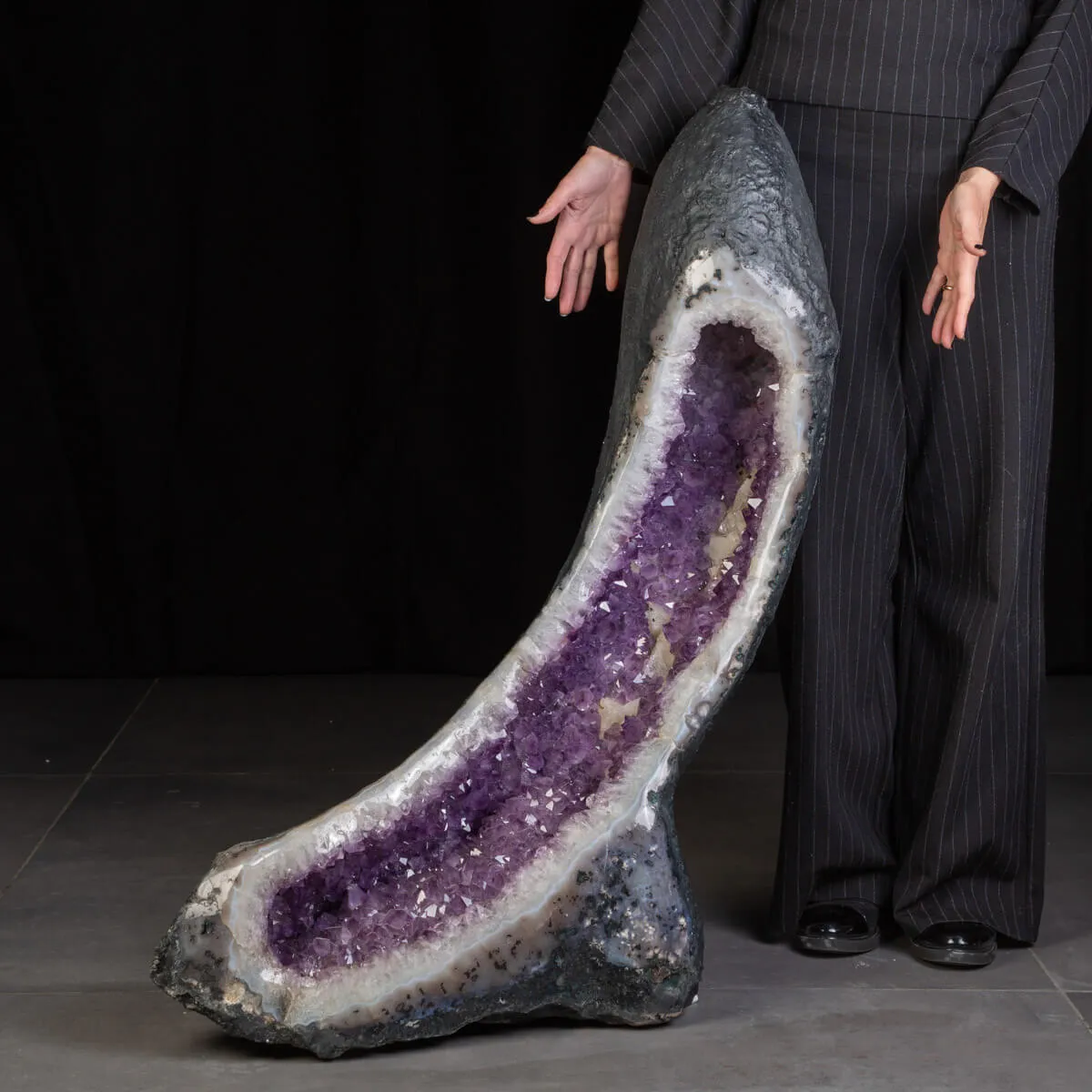 Particolare Geode di Ametista