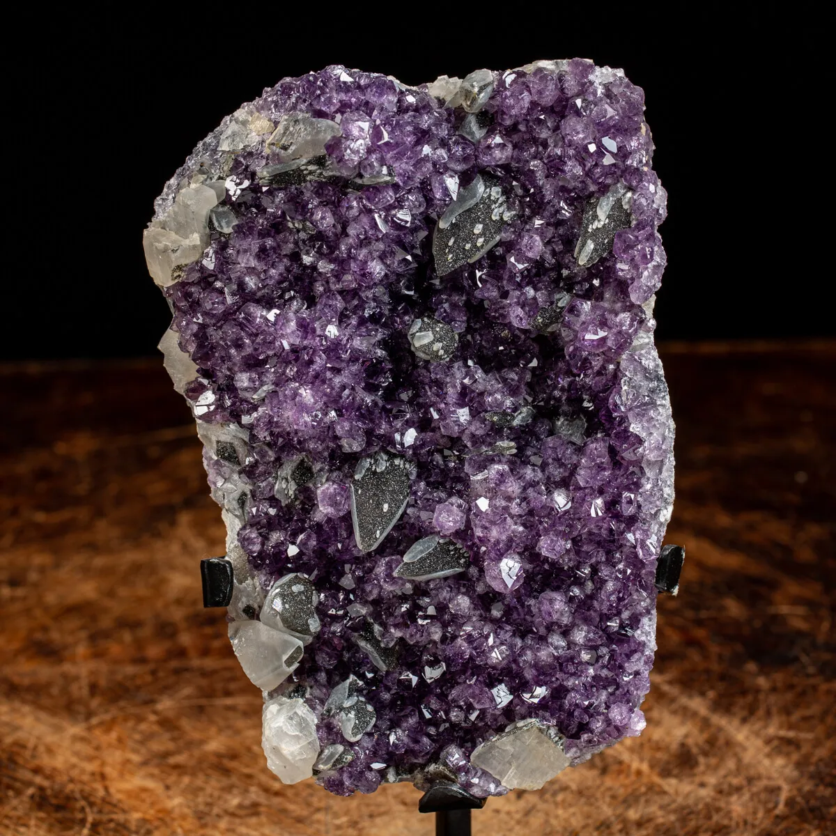 Geode Ametista con Quarzo