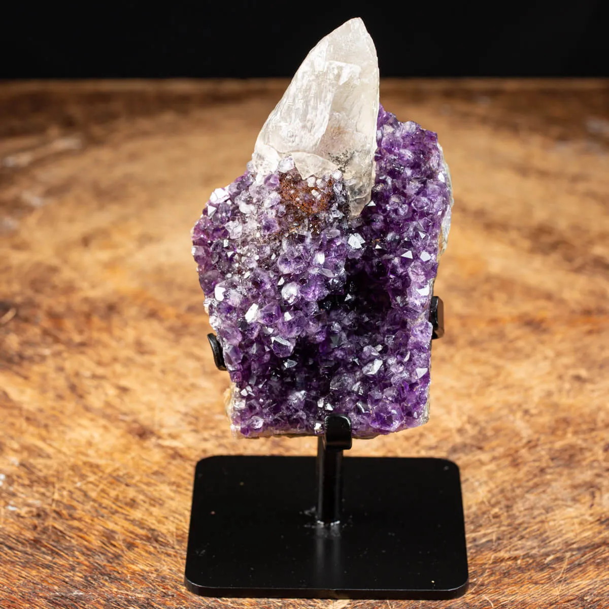 Drusa Ametista con Calcite