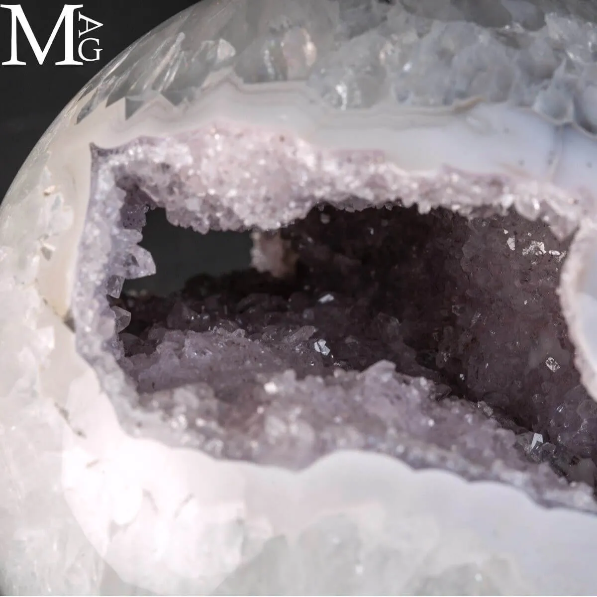 Sfera geode di Ametista ed Agata – Brasile