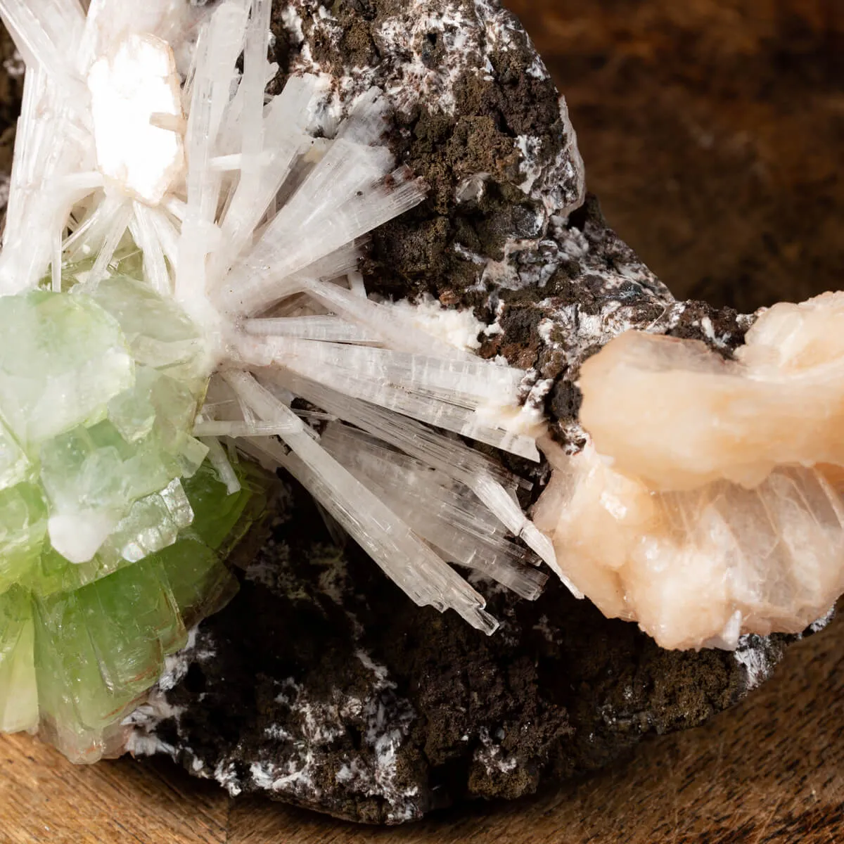 Apofillite, Stilbite e Scolecite