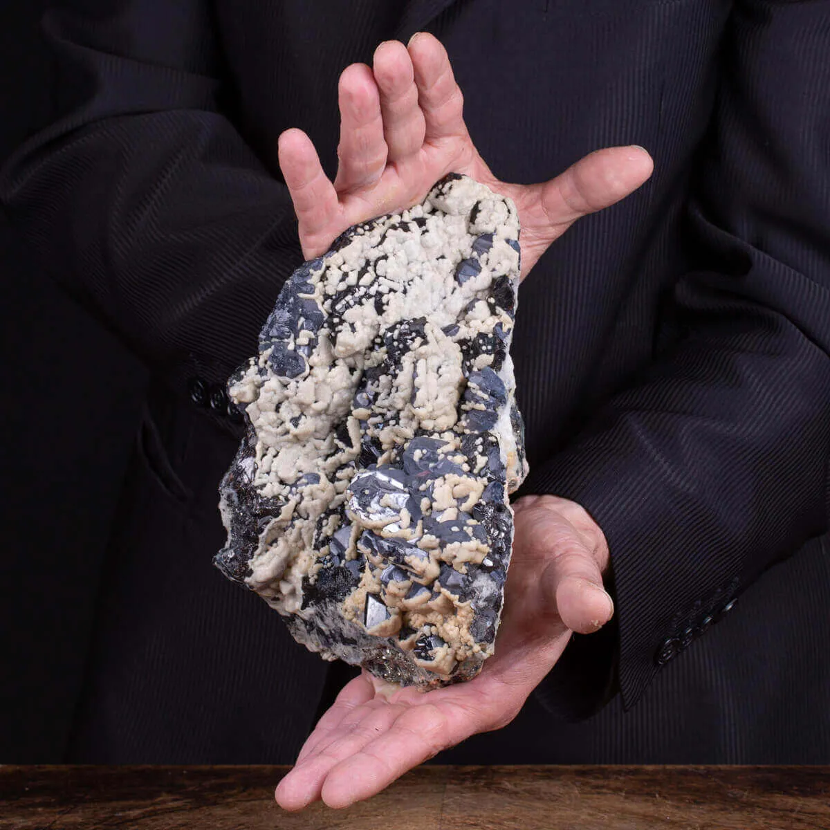 Cristalli di Galena e Calcite