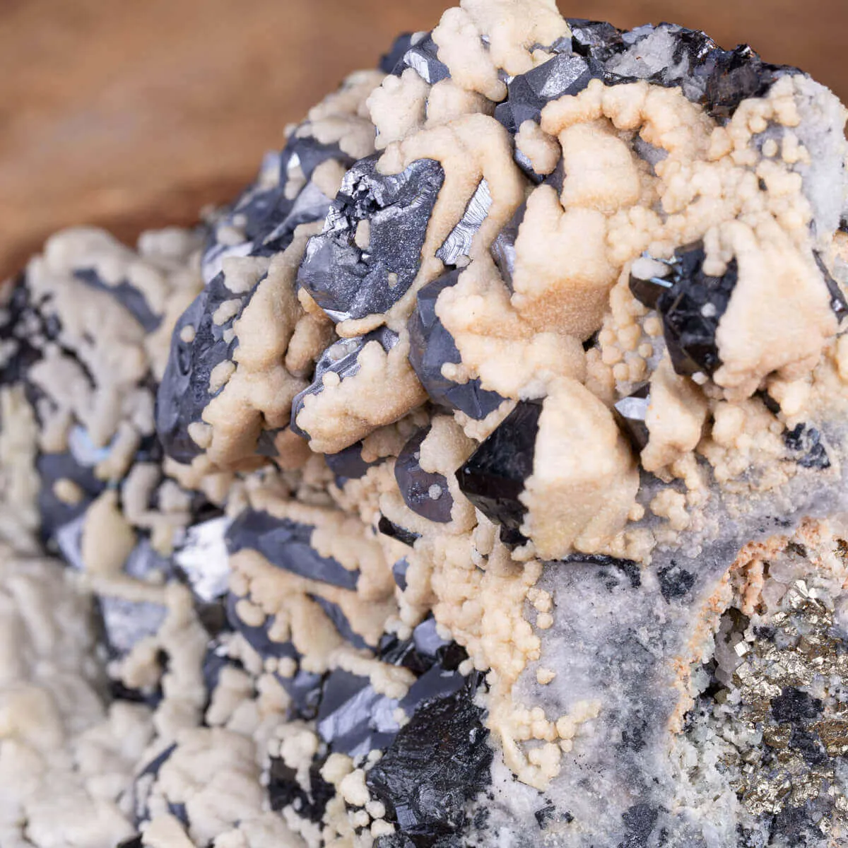 Cristalli di Galena e Calcite