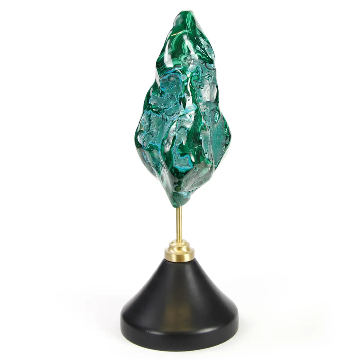 Malachite Crisocolla su Piedistallo