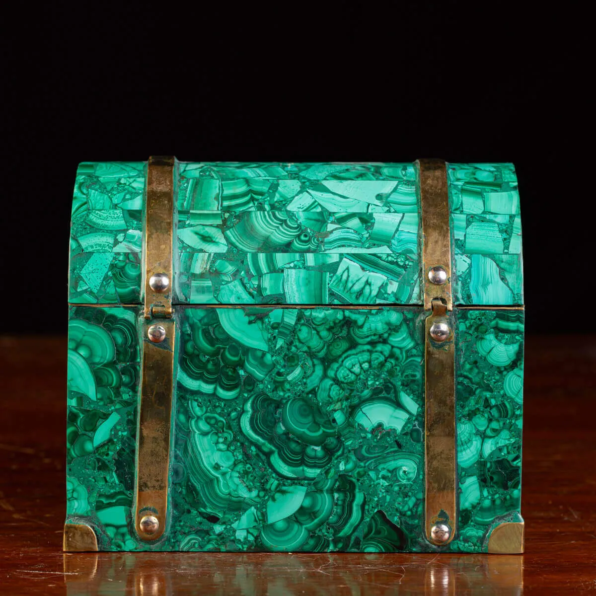 Vaso in Malachite