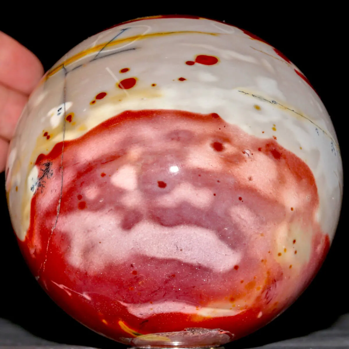Sfera di Mookaite.