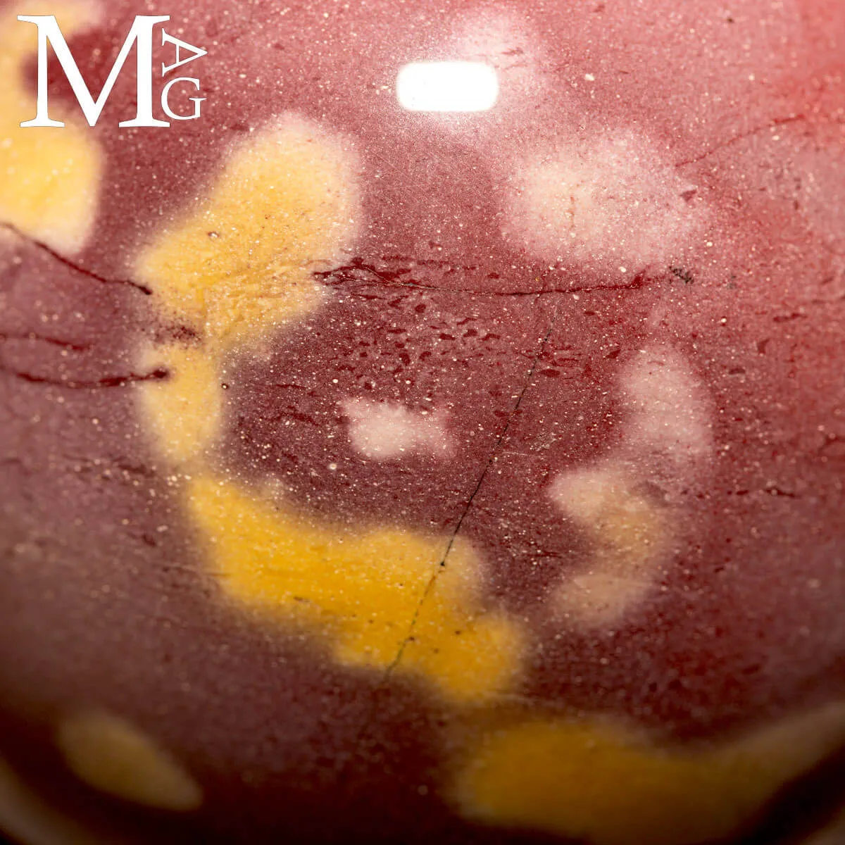 Sfera in Mookaite Naturale – Australia Occidentale