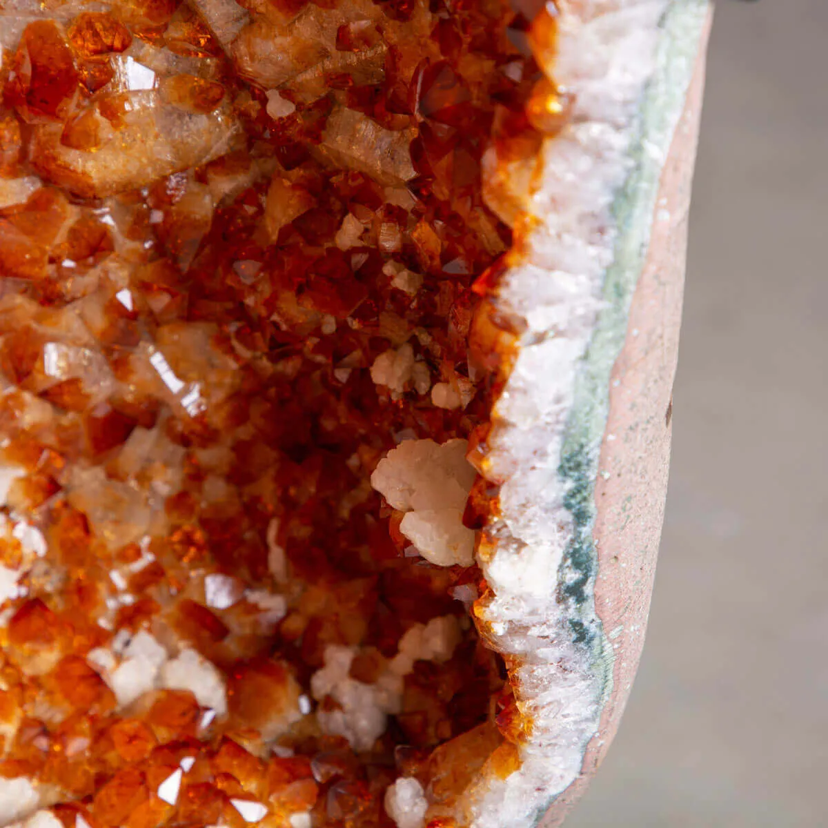 Geode di Quarzo Citrino