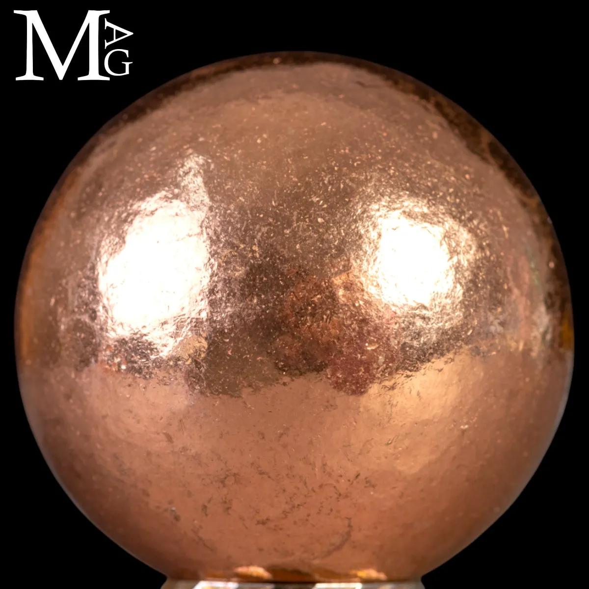 Sfera Solida in Rame Nativo – Essenza Primordiale della Terra.
