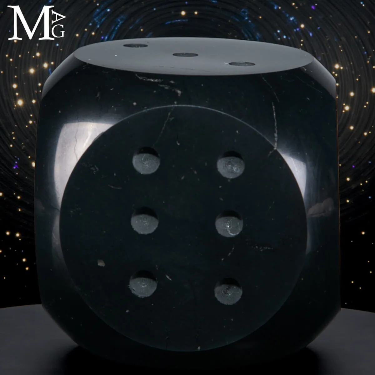 Dado di Shungite – Archetipo del Destino Silenzioso.
