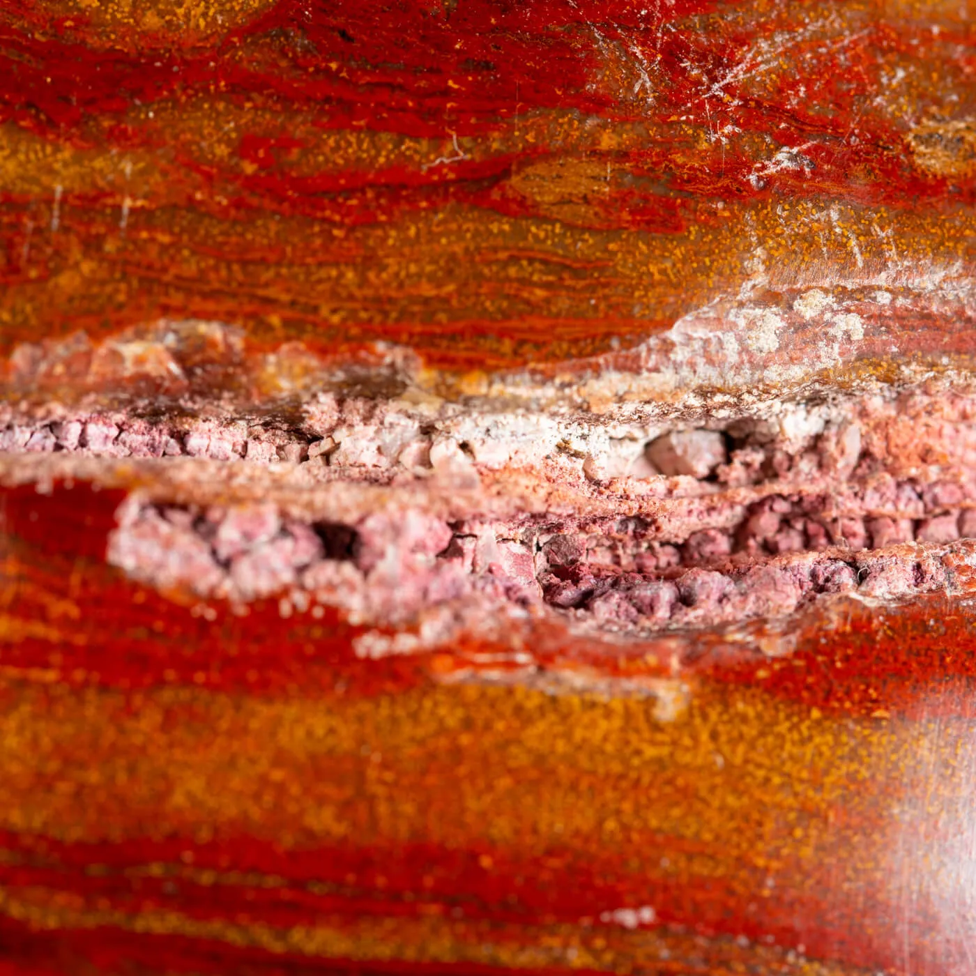 Sfera in Diaspro Rosso