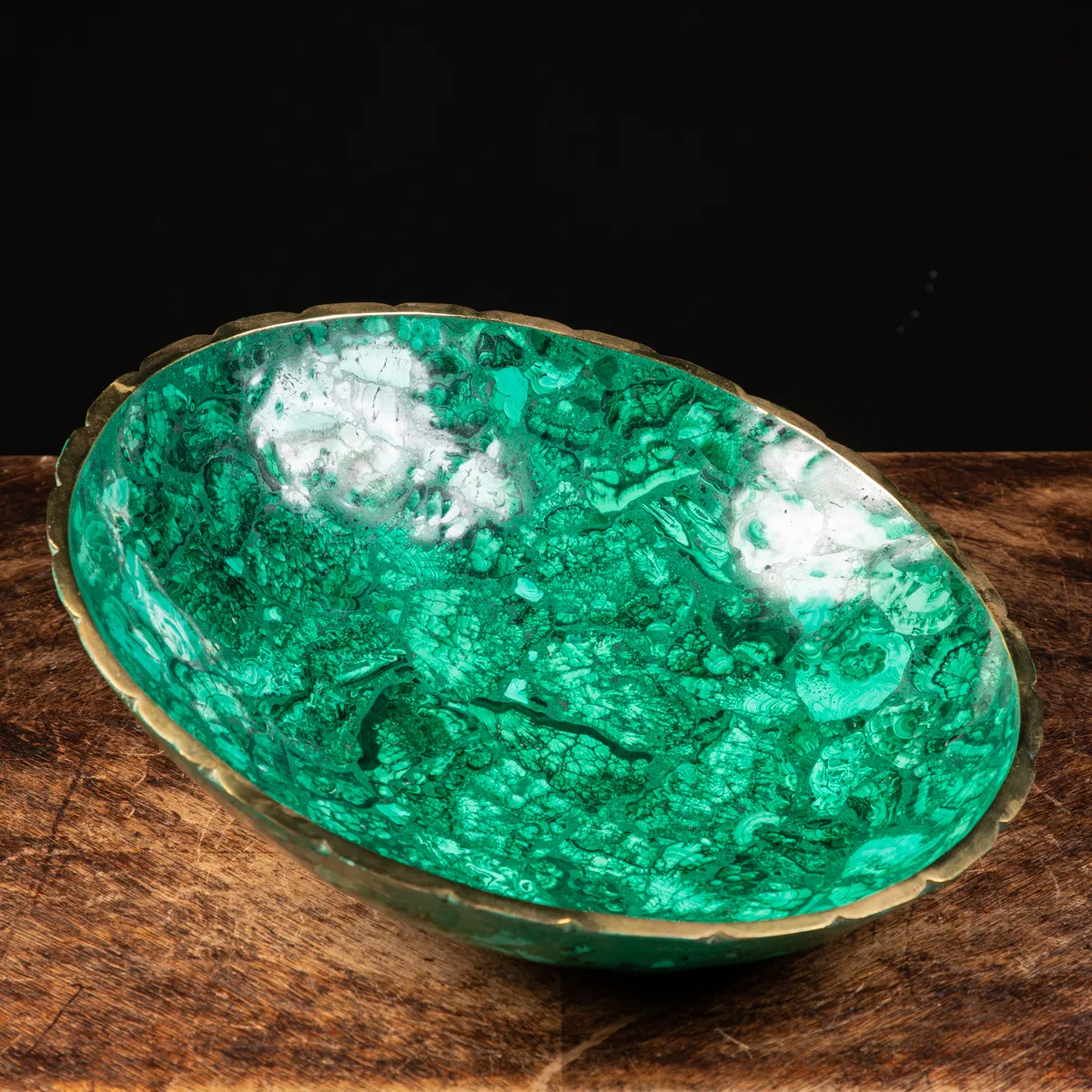 Vassoio in Malachite