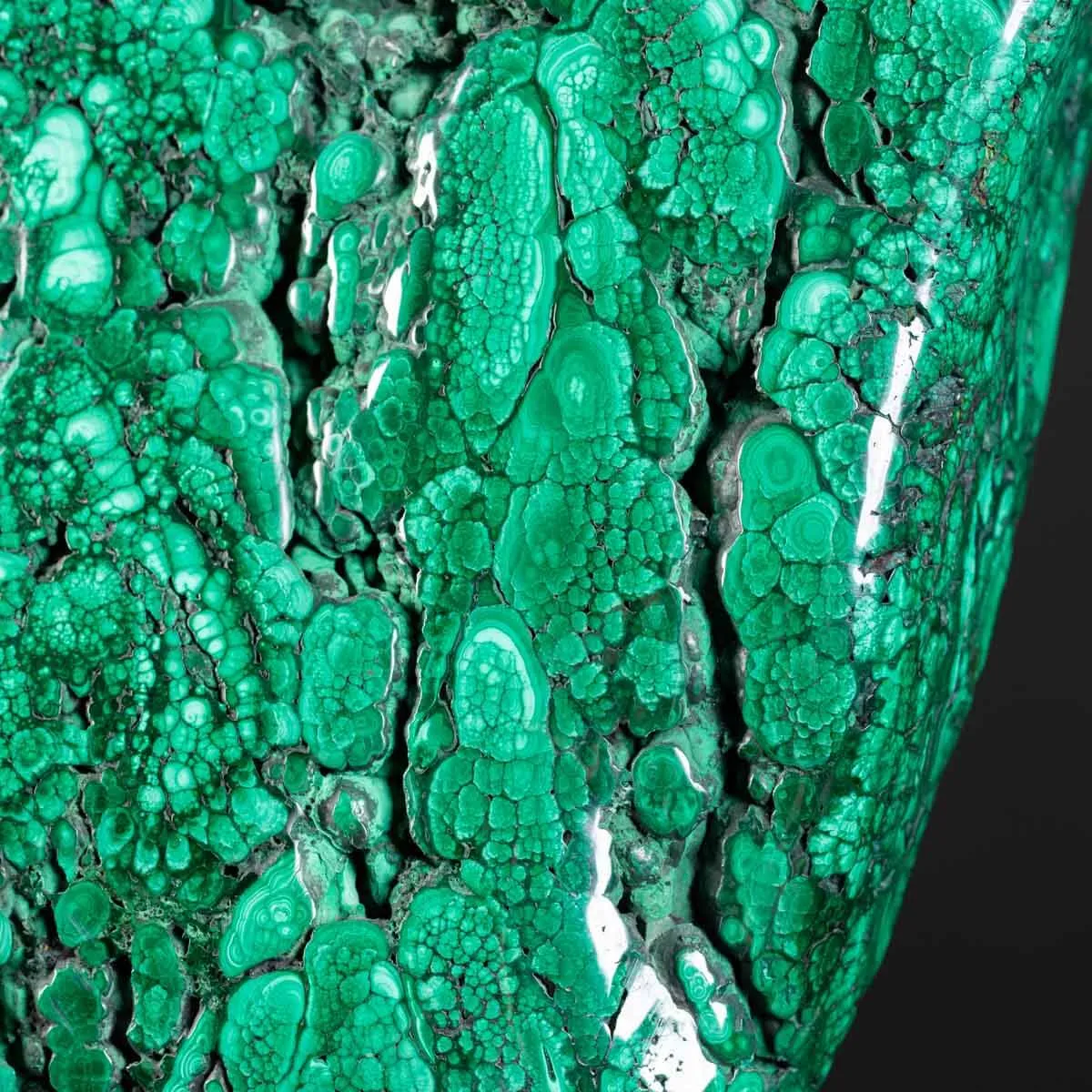 Grande Malachite su Piedistallo