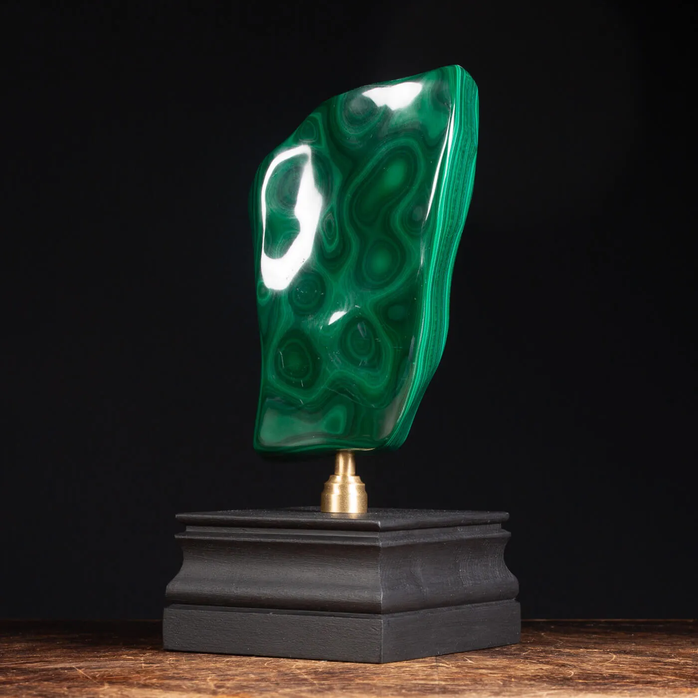 Malachite su Piedistallo