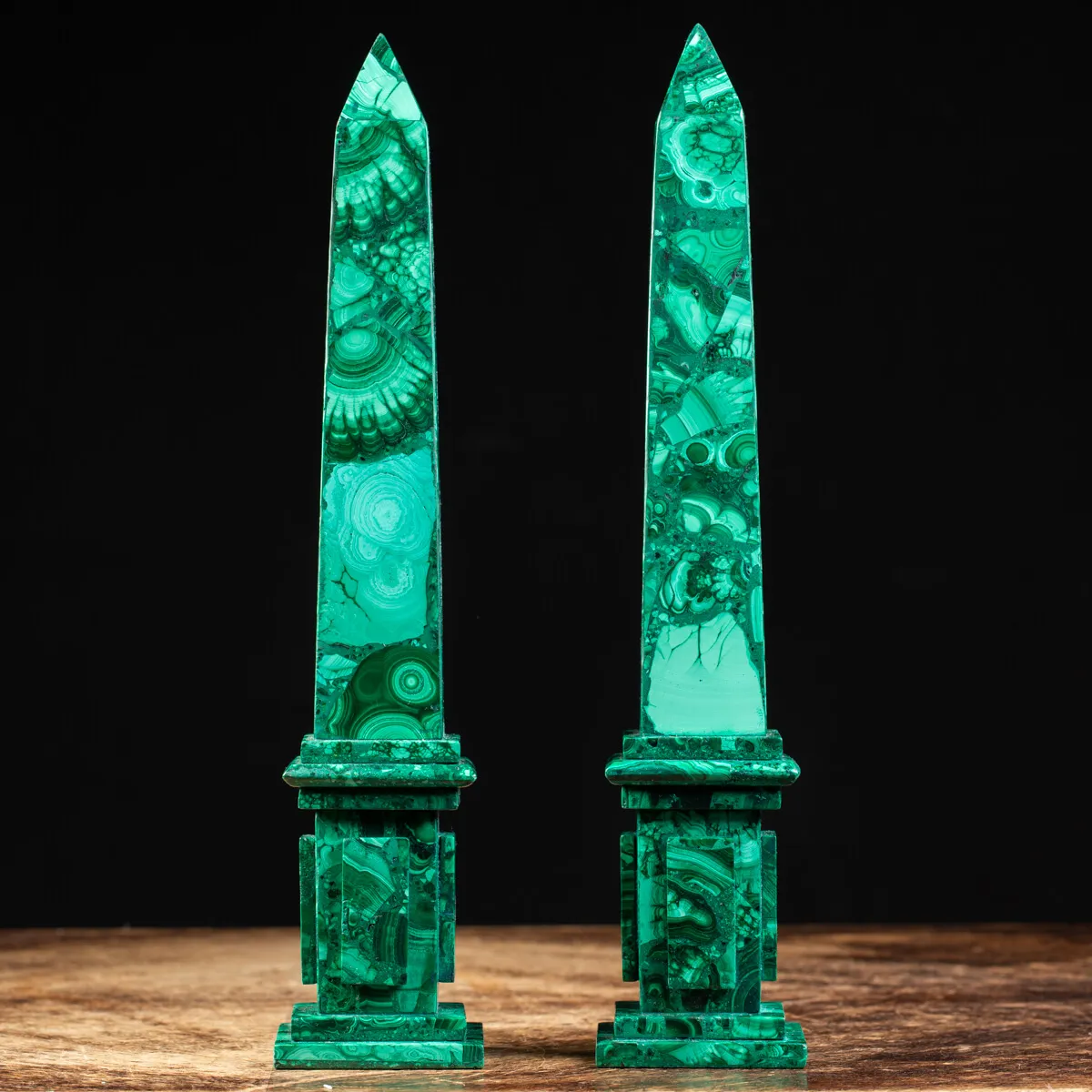 Obelischi in Malachite
