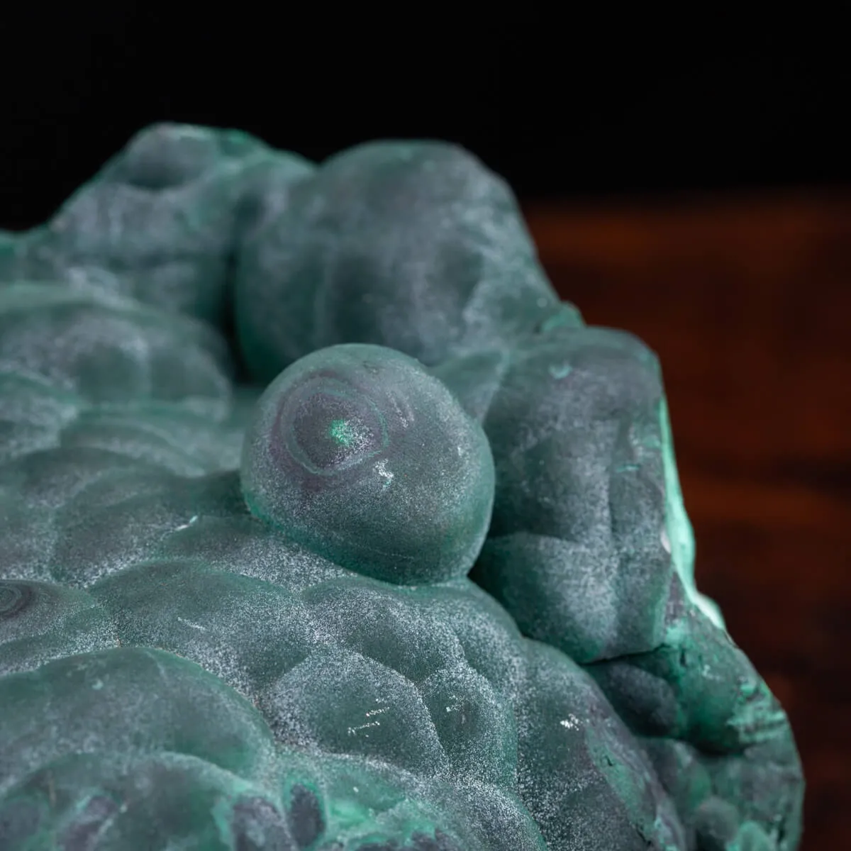 Malachite Botroidale: Verde e Setosa.