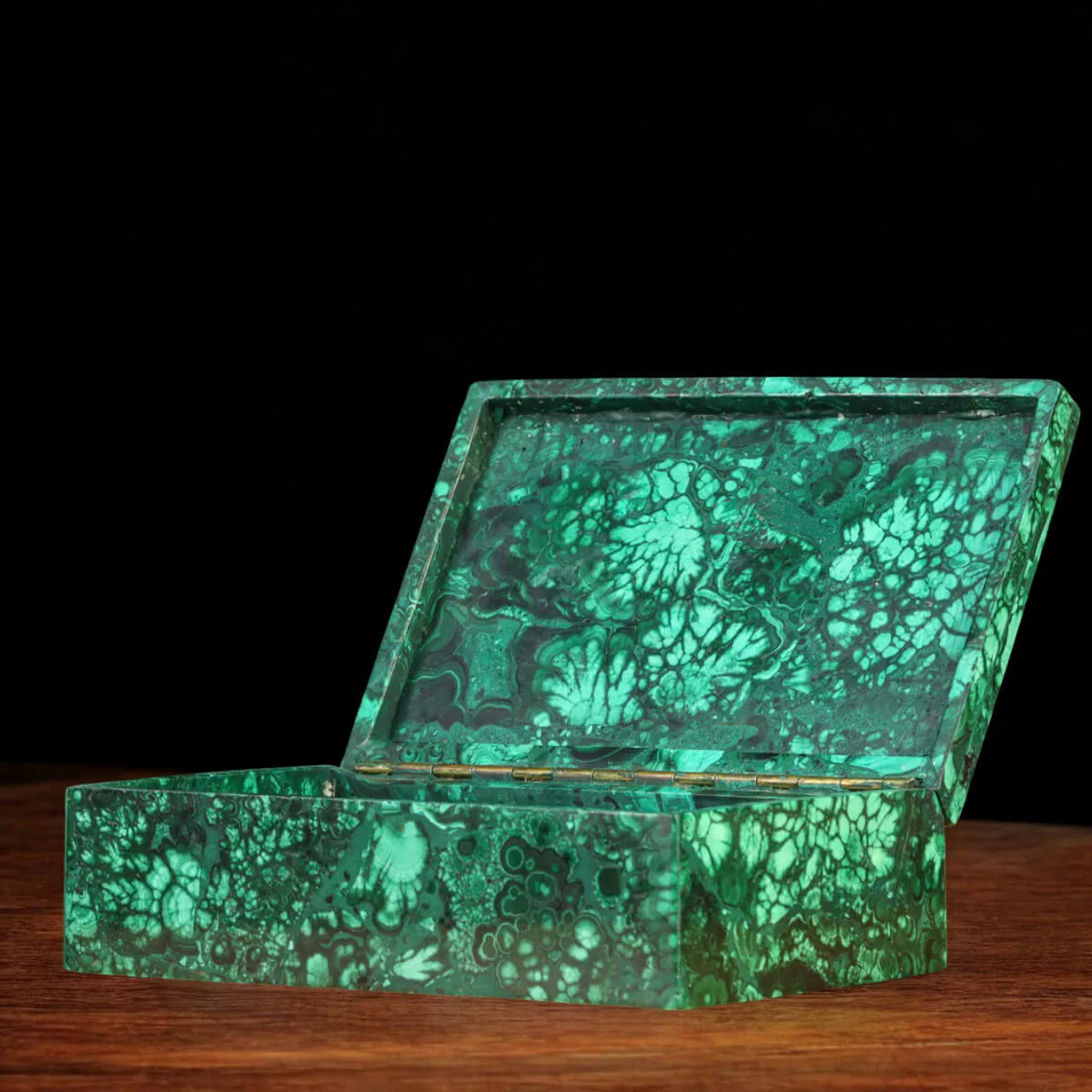 Porta Gioielli in Malachite.