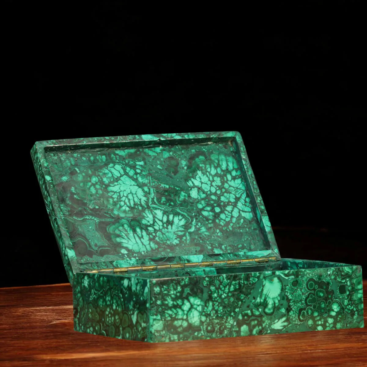 Porta Gioielli in Malachite.