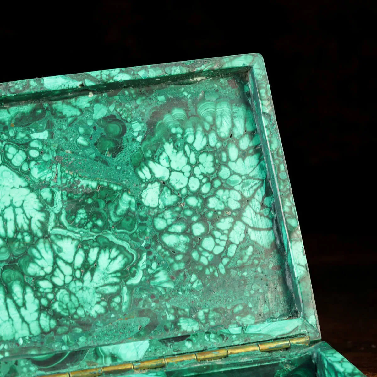 Porta Gioielli in Malachite.