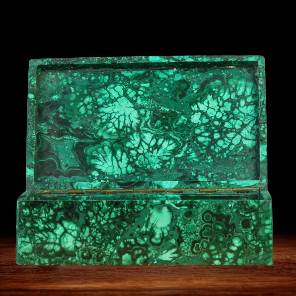 Porta Gioielli in Malachite.
