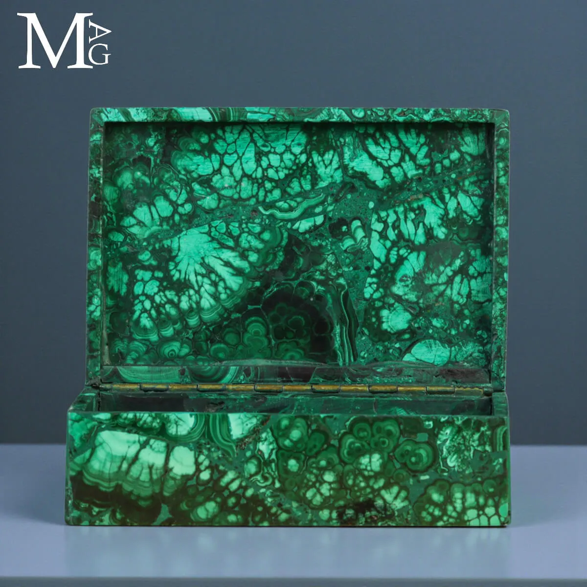 Scatola in Malachite – Portaoggetti