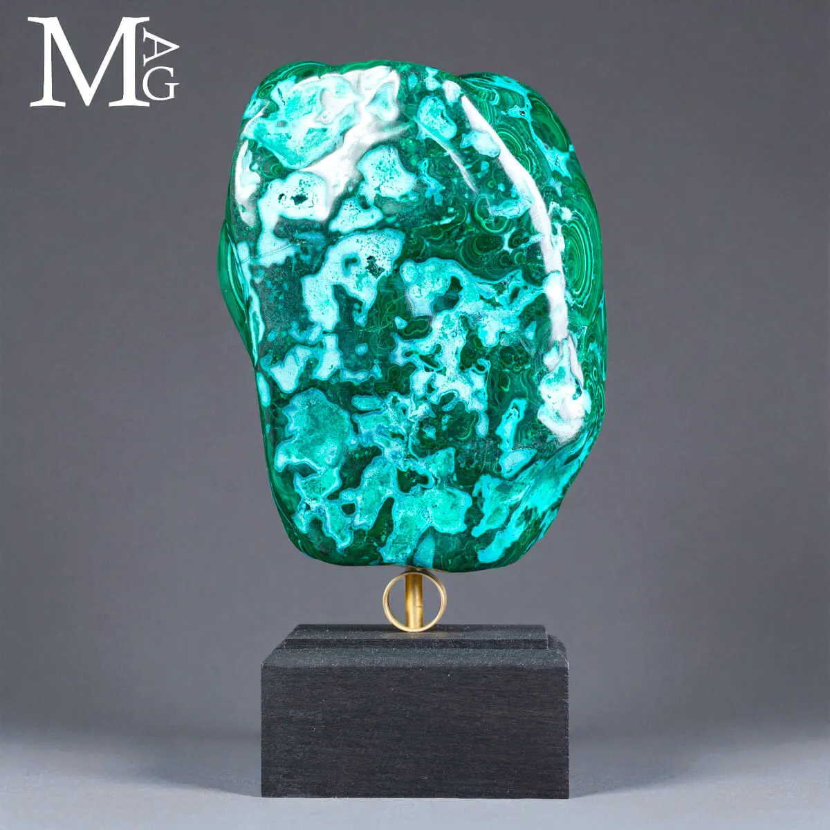Malachite Botroidale – esemplare della storia mineraria del Congo.
